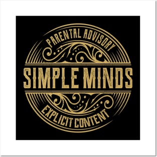 Simple Minds Vintage Ornament Posters and Art